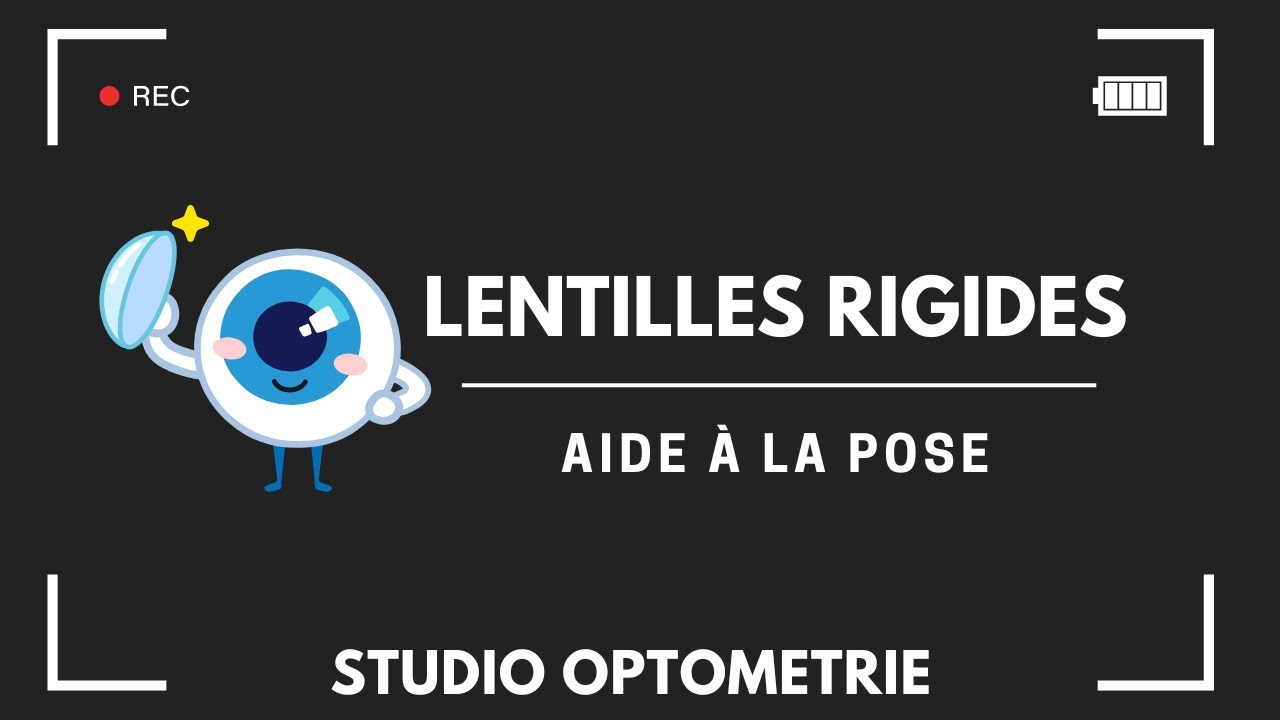 Aide à la pose de lentilles rigides