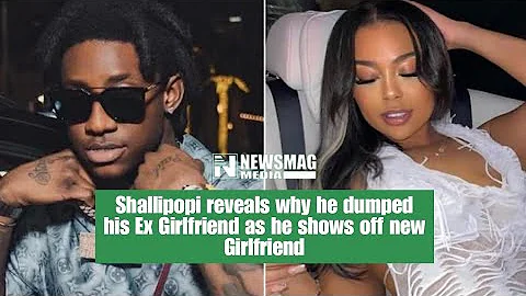 Shallipopi loved up with new girlfriend after his ex called him out on social media