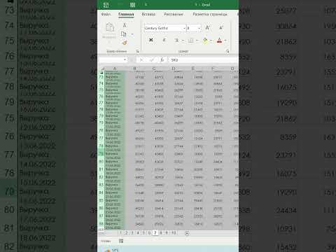 Вот как быстро выравнивать ширину столбцов и строк в excel