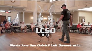 Plantations Leesburg LCSO K9 Unit Demo