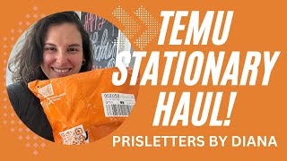 TEMU STATIONARY HAUL! Less than $50