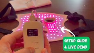 Setup Guide and Demo | WAVYTALK Red Light Therapy Mask for Face screenshot 5
