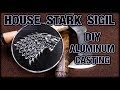 Game Of Thrones House Stark Sigil Aluminum Cast