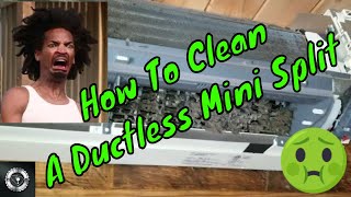 Cleaning A Ductless Mini Split