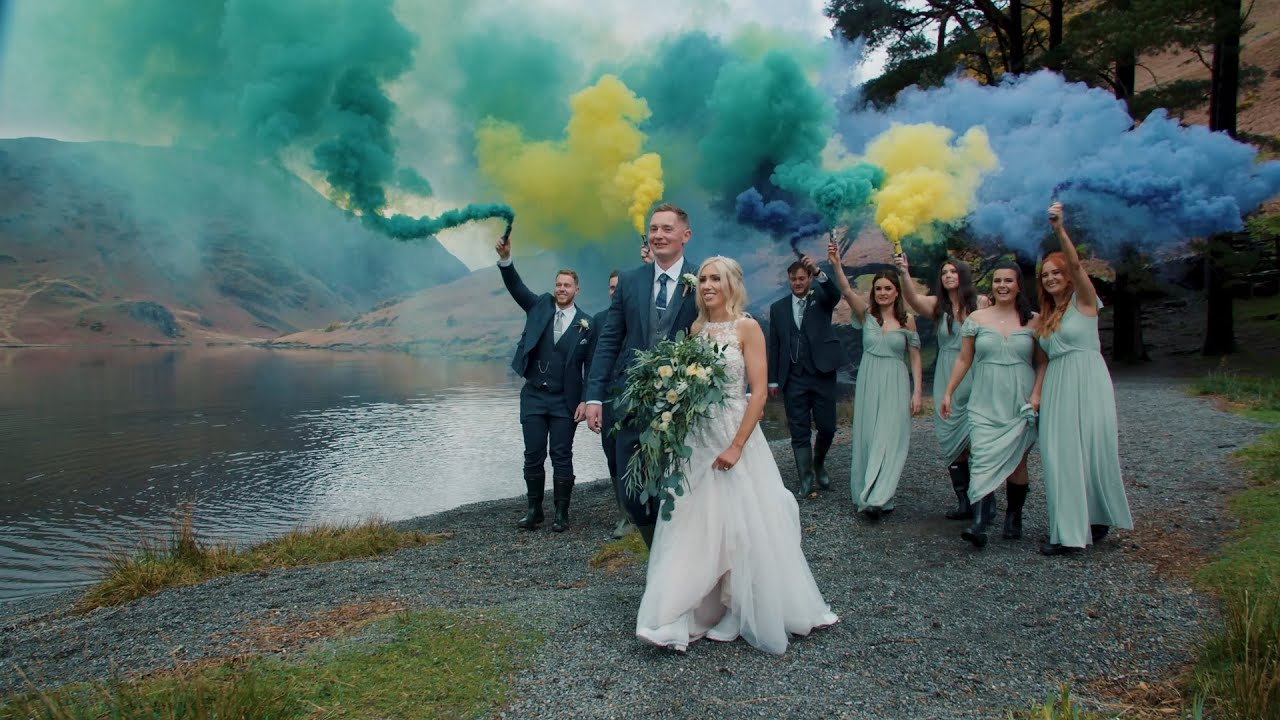 Helen and Dan's Wedding Highlight Film at New House Farm, Lake District