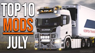 TOP 10 ETS2 MODS - JULY 2021 | Euro Truck Simulator 2 Mods