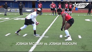 2020 RCS New Orleans: RBs vs. LBs 1on1s