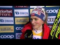 Therese Johaug | "It was really tough" | Women's Mass Start | Falun | FIS Cross Country