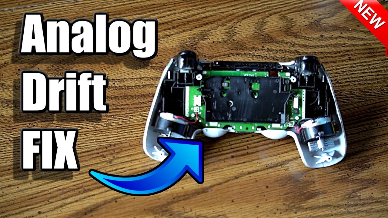 to FIX ANALOG DRIFT in PS4 Controller! (100% Works!) (Cleaning Method) - YouTube