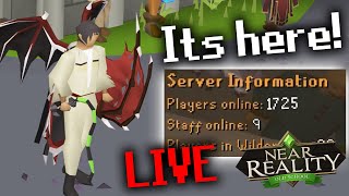 🔴1000+ Online?! Hunting Upgrades on HCIM! Near Reality RSPS + Giveaways!🔴