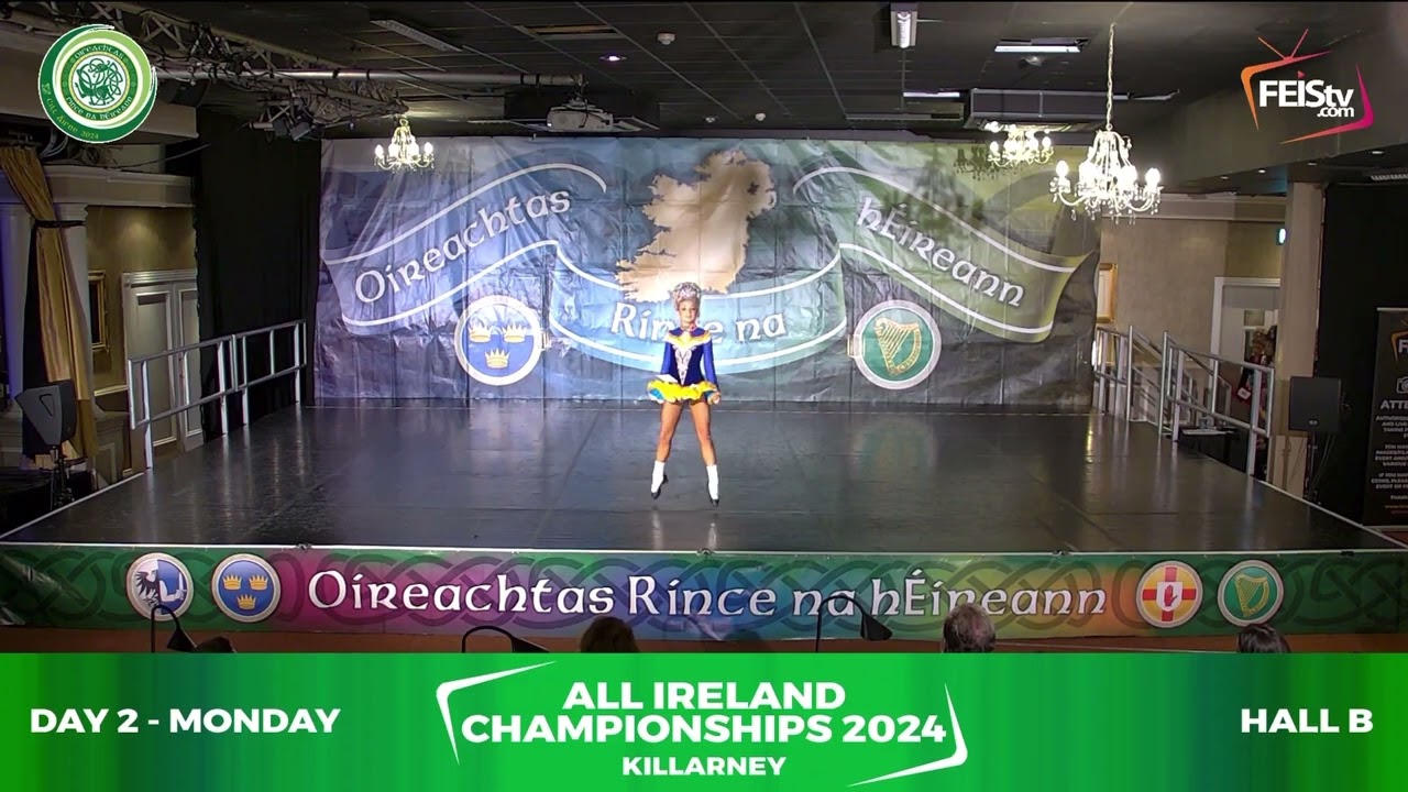 All Irelands 2024 - Girls 12-13 - 1st Place - Set Dance - Eva Pilipaviciute