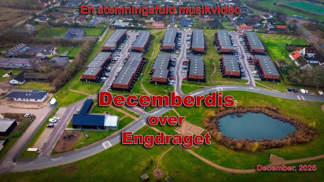 Engdraget i Slagelse | Dronevideo på en grå vinterdag (December 2025)