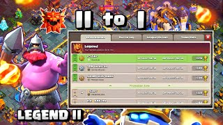 PUSH TH 18 FROM LEGEND 2 TO 1 WITH FIREBALL THROWER 🔥