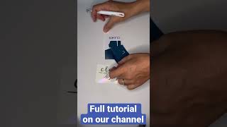 Easy Cricut dishwasher magnet! 🤩 #cricut #magnet #craft #shorts