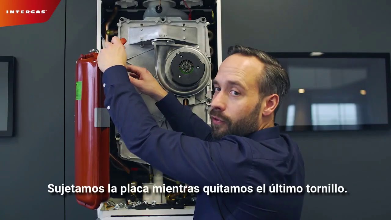 Cómo reemplazar la junta de sellado de la placa frontal en las calderas de la gama X | INTERGAS