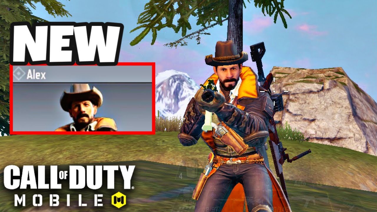 *NEW* ALEX - BOUNTY HUNTER SKIN GAMEPLAY IN COD MOBILE BATTLE ROYALE ...