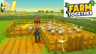 Farm Together | Part- 1  | Harvesting | Gameplay and Walkthrough Video in Hindi.