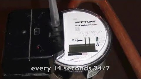 Smart Water Meter RF Pulses   YouTube