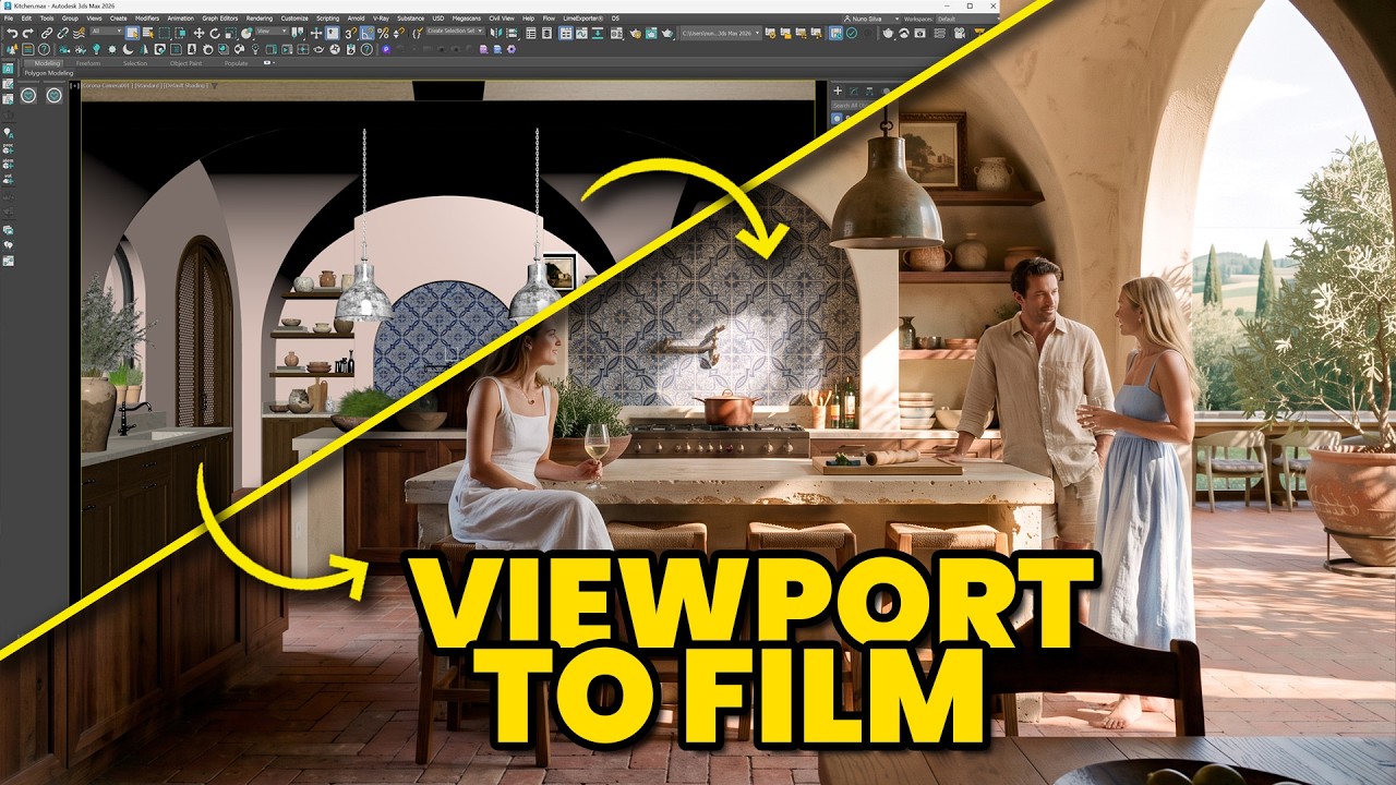 From 3D Viewport to a Finished Architectural Film