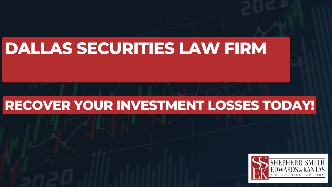 Dallas Alternative Investment Loss Recovery Lawyers