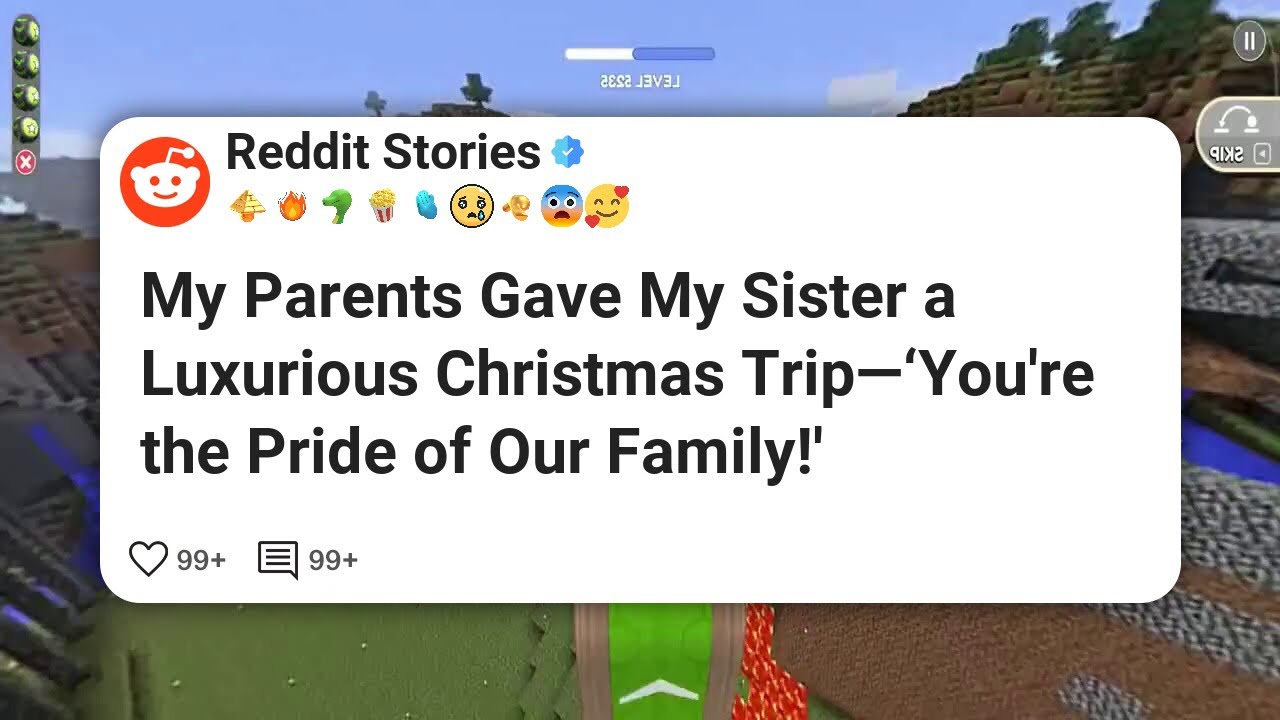 My Parents Gave My Sister a Luxurious Christmas Trip—‘You’re the Pride of Our Family!’ 