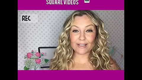 How To Create Square Videos Using An App