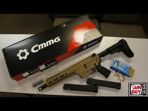 CMMG Banshee 10MM AR Pistol.  Wow!  This thing is terrific!