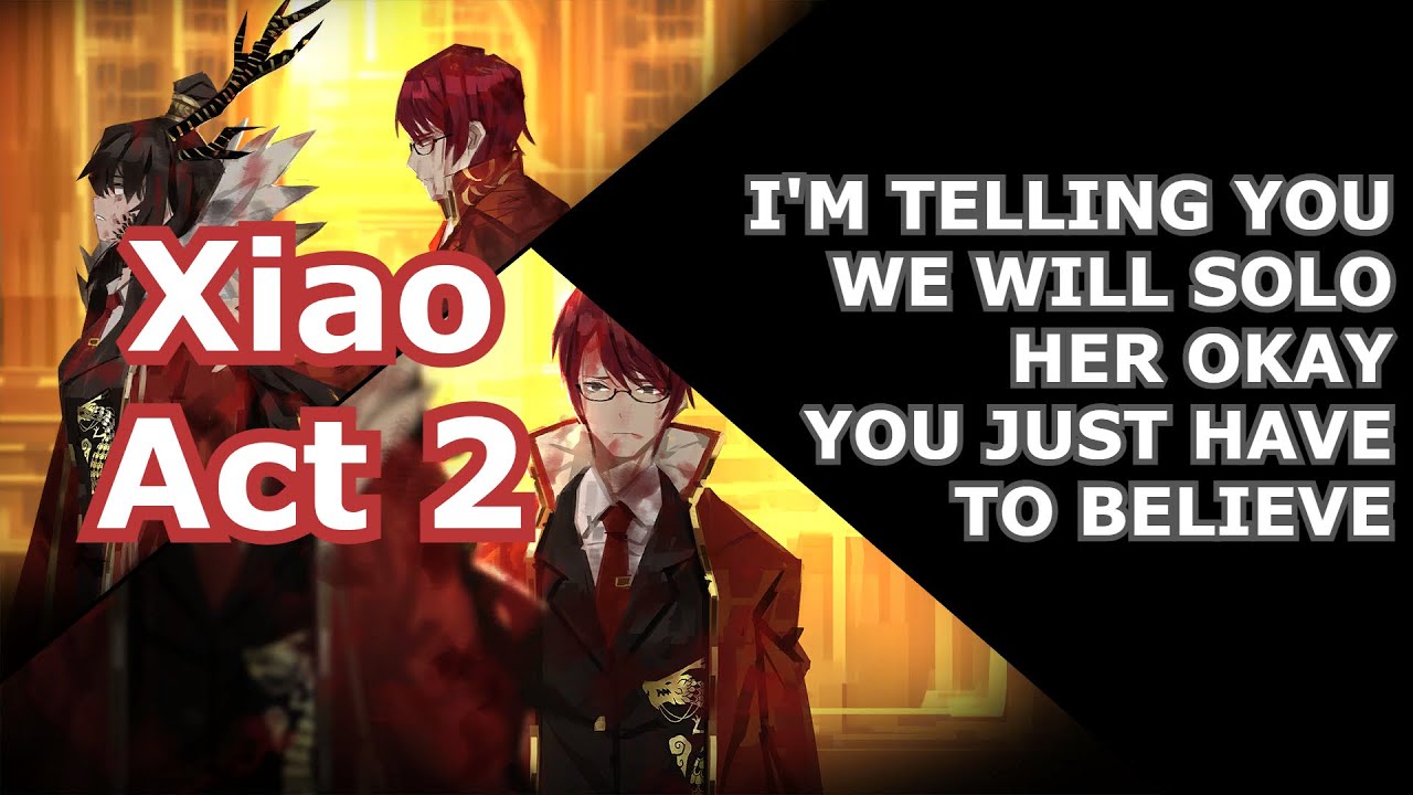 Xiao Act 2 Solo【Zatsudan/Library of Ruina】 YouTube