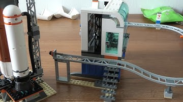 Lego City Review Deep Space Rocket And Launch Control SET 60228 4K