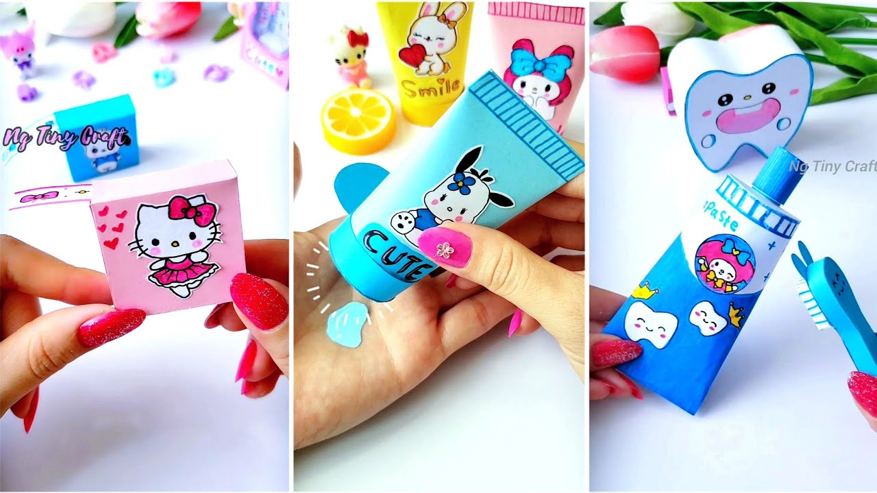 Transform Ordinary Paper into Adorable Miniature Stationery!✨️🌸/ DIY Cute Miniature Crafts 💕