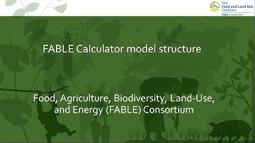 3. FABLE Calculator model structure