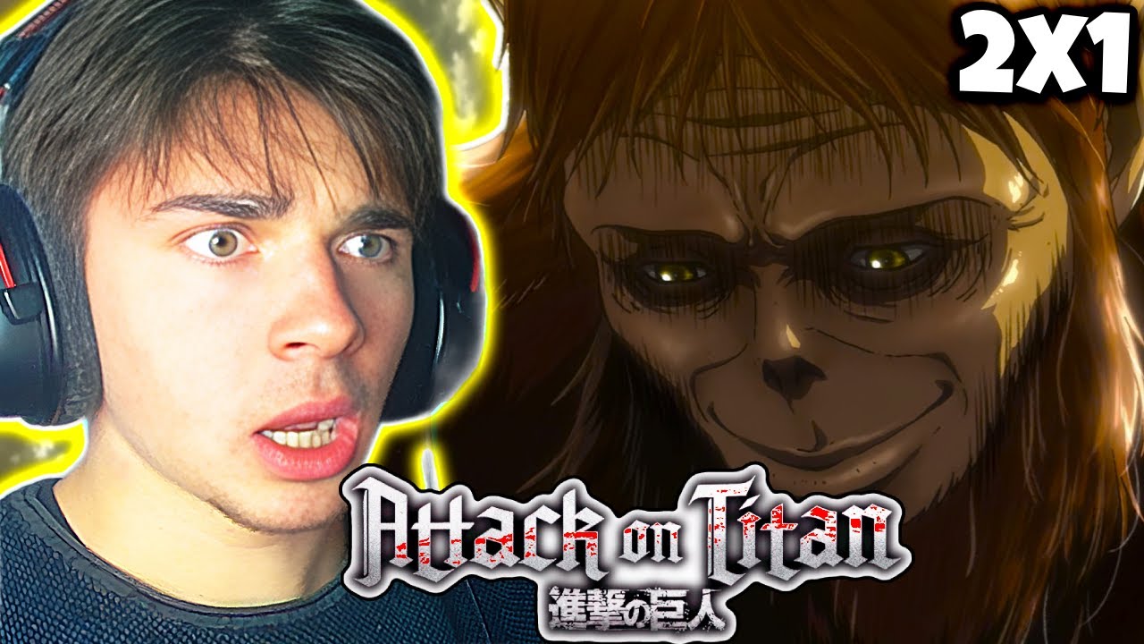 NEW ANIME FAN Reacts To "Attack On Titan" For The FIRST TIME (2x1 REACTION)