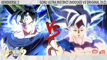 Modded Version vs DLC Version! Which UI Goku is the best !? Dragonball Xenoverse 2