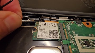 How to remove and reattach WiFi antenna cables