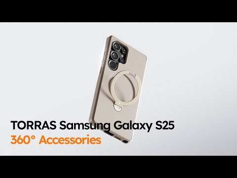 TORRAS: 360° Protection, Cooling, and Versatility for your Samsung Galaxy S25.