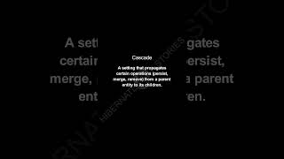 Hibernate Cascade