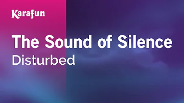 The Sound of Silence - Disturbed | Karaoke Version | KaraFun