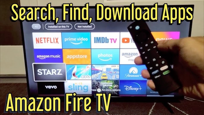 How to Download Apps on a Fire TV Stick : HelloTech How