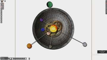 Animated Orrery for VTT