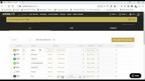 Deposit MWC to Whitebit