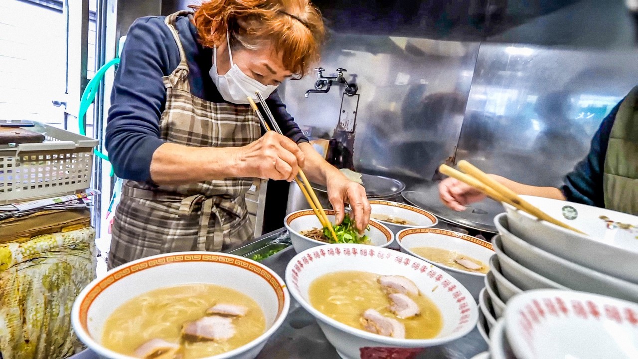 78歳ワンオペ。4時間睡眠で9坪ラーメン屋をぶん回すスーパーおばあちゃんの1日。