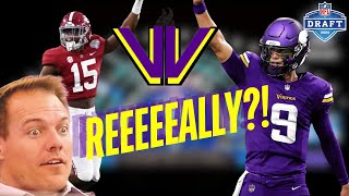 Reactions to Minnesota Vikings 2024 1st round picks