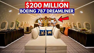 Inside The $200 Million Private Boeing 787 Dreamliner