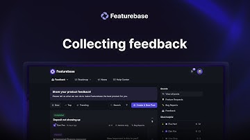 Featurebase | Collecting feedback