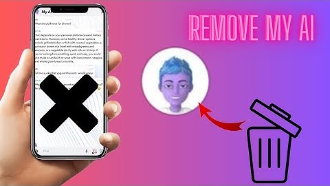 How to Remove My Ai On Snapchat | 2023 | iPhone | Android | Snapchat++