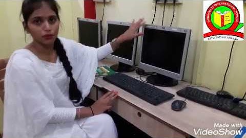 CLASS - 1 COMPUTER PRACTICAL (CH-1)