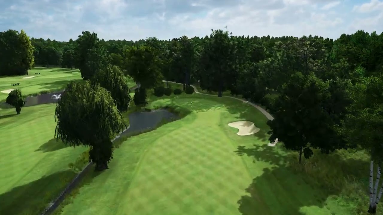 Golf Club Hanau Wilhelmsbad FlyBy Hole1