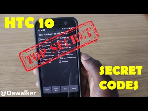 HTC 10 HIDDEN SECRET CODES
