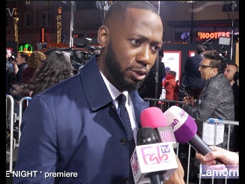 press junkets meaning Lamorne Morris at the