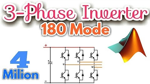 3 - Phase VSI Inverter | 180 Degree Conduction | Matlab Simulation